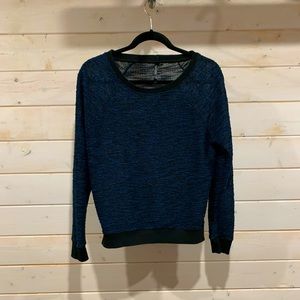 Razzle Dazzle | Black & Blue Pullover